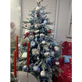 Елка искусственная заснеженная Палермо 1,8 м