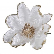 Цветок белый 23 см