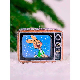 Елочное украшение Телевизор 5 см
