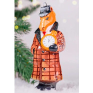Елочное украшение Конь в пальто 12 см