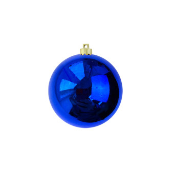 Шар пластиковый 12 см синий