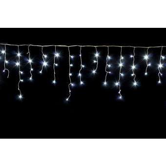 Бахрома уличная 3 м 120 Led БЕЛЫЙ пров-бел IP 65