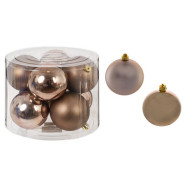 Набор из 8шт Украшение новогоднее Шар D 10 см 812976
