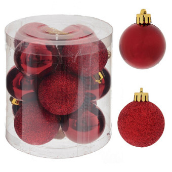 Набор из 12шт Украшение новогоднее 